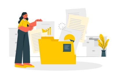 administrative stuff working repetitive task